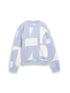 Loose Fit Sweatshirt mit Muster