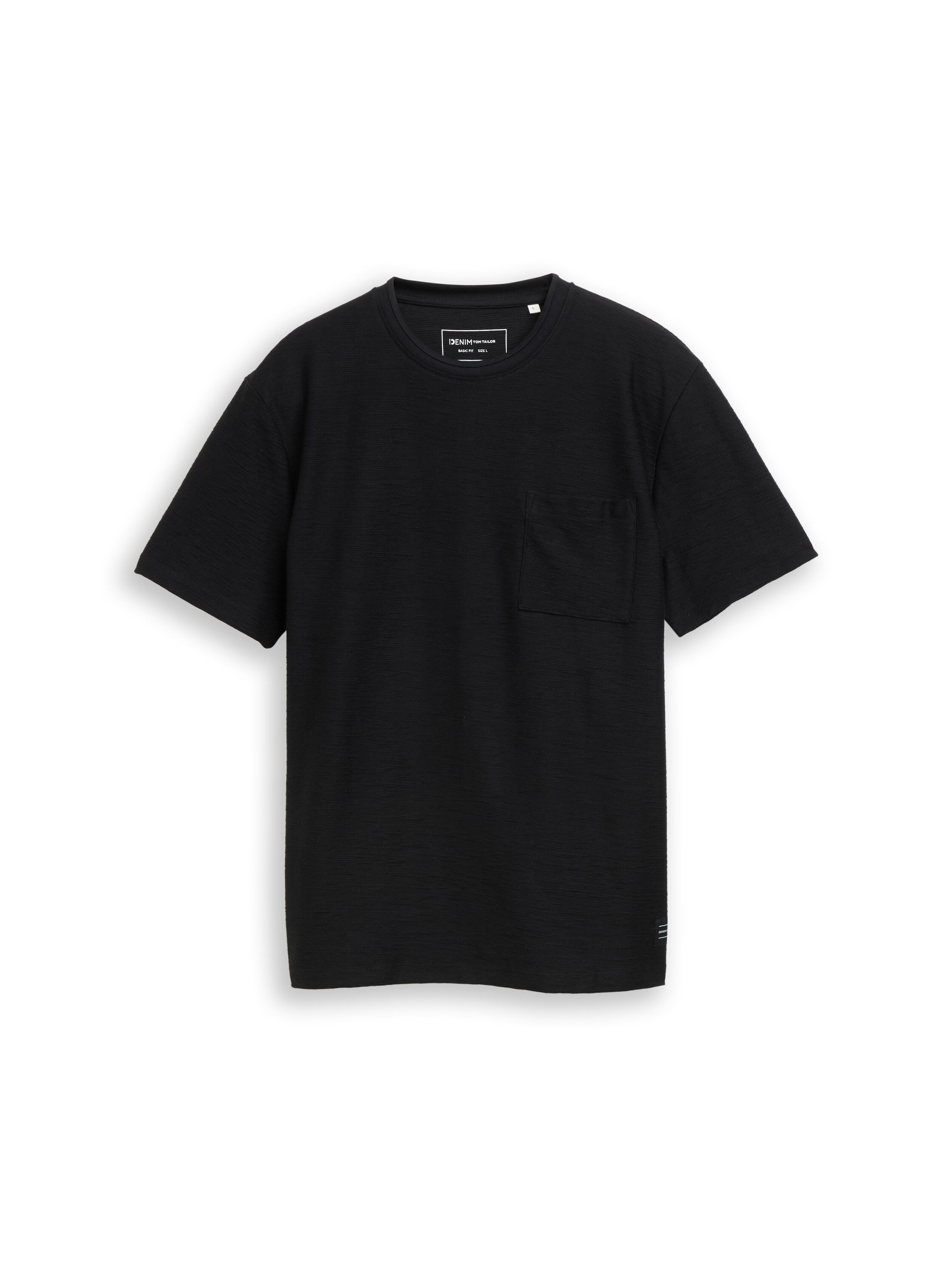 T-Shirt mit Brusttasche