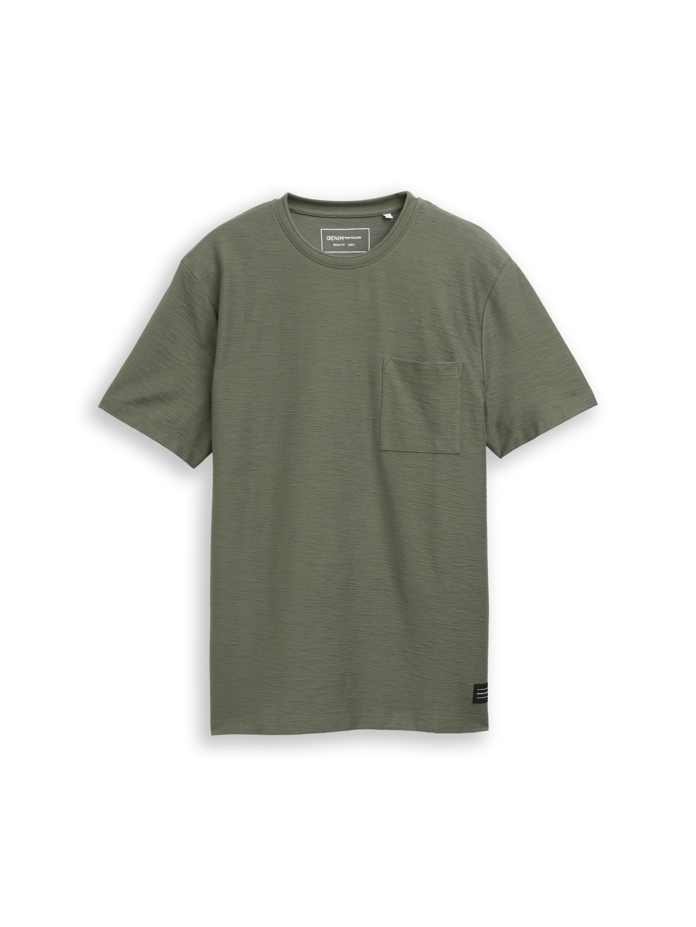 T-Shirt mit Brusttasche