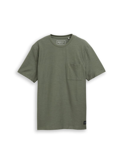 T-Shirt mit Brusttasche