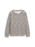 Loose Fit Sweatshirt mit Leo-Print