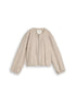 Blouson Jacke in Melange-Optik