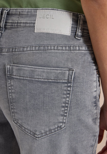 High Waist Barrel Leg Jeans im Loose Fit