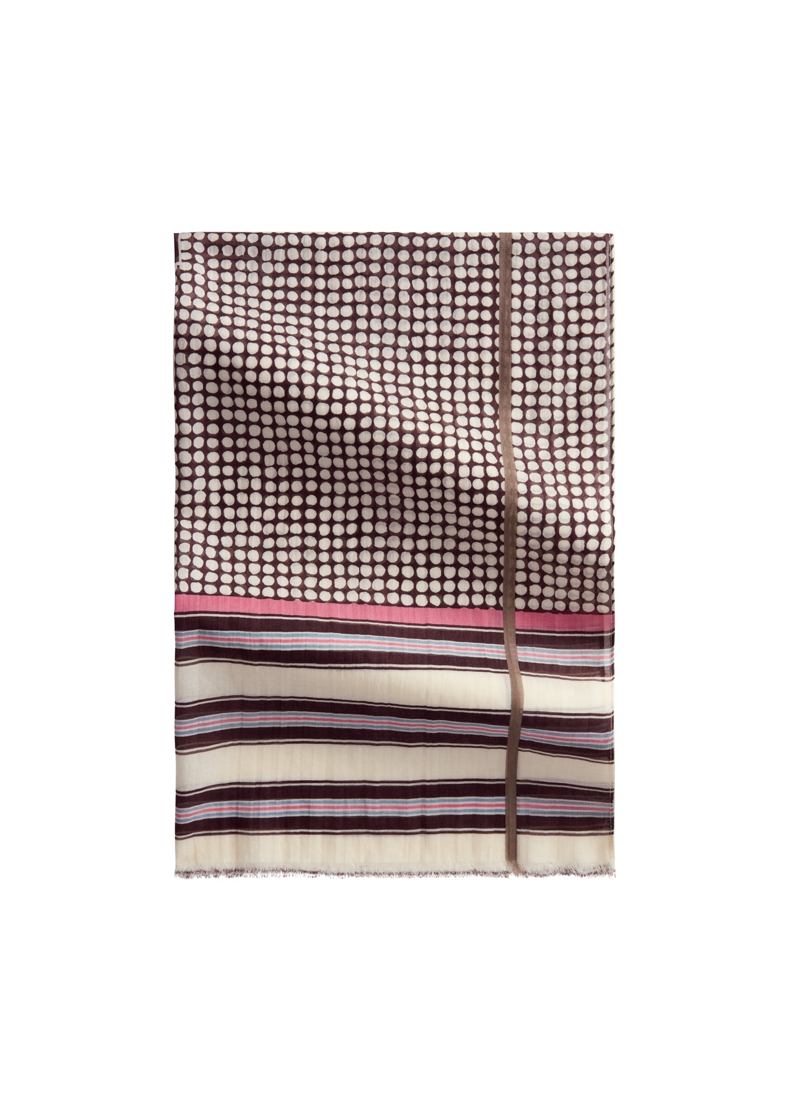 Schal mit Allover-Print