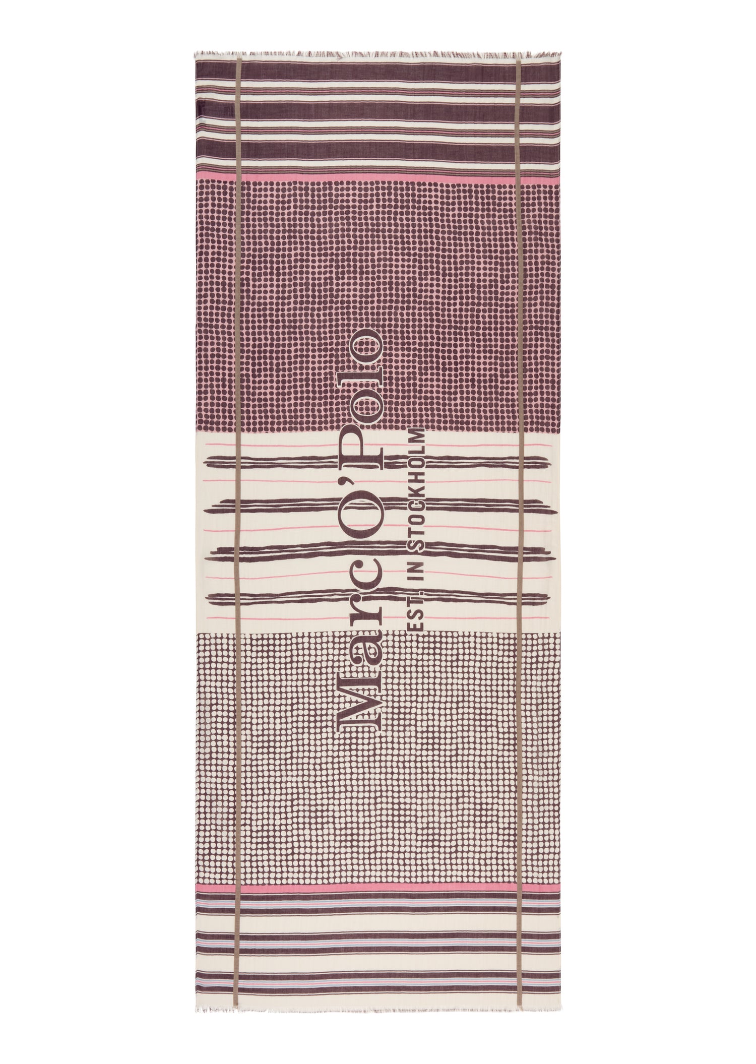 Schal mit Allover-Print