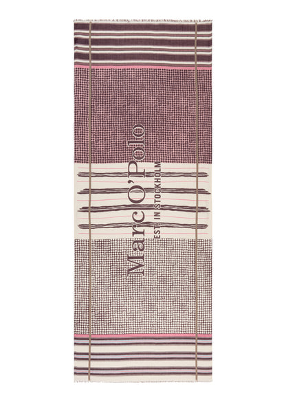 Schal mit Allover-Print