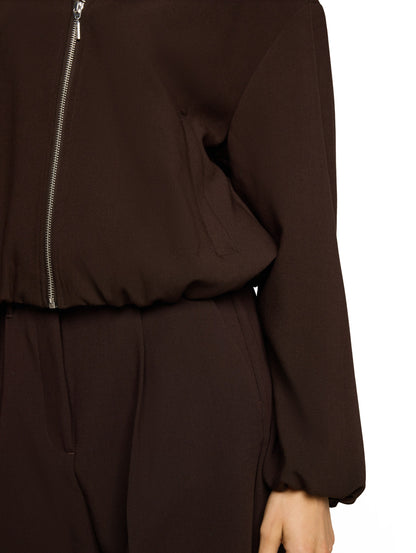 Loose Fit Blouson Jacke