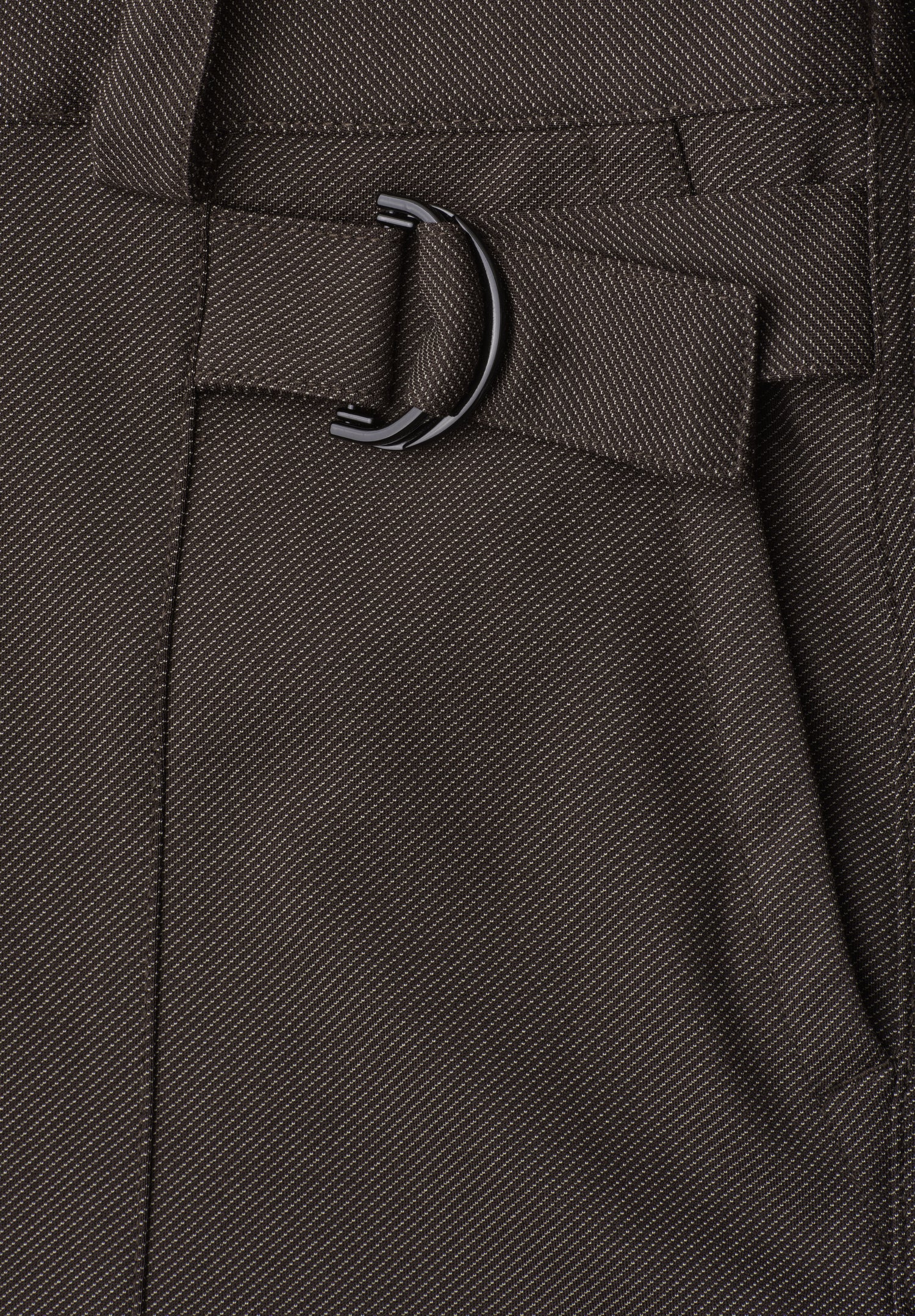 High Waist Barrel Leg Hose im Casual Fit