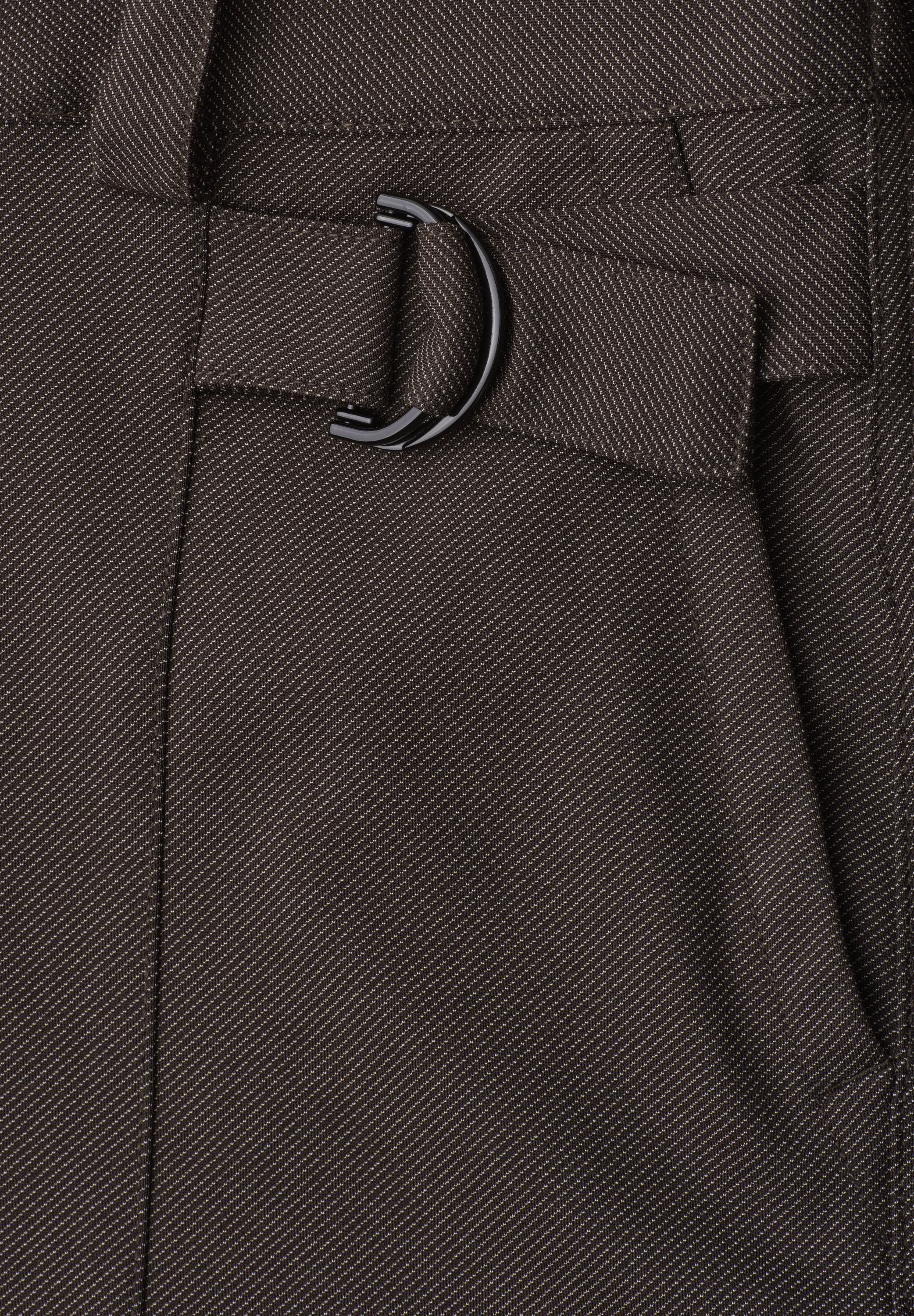 High Waist Barrel Leg Hose im Casual Fit