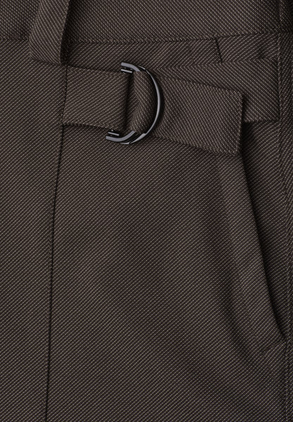 High Waist Barrel Leg Hose im Casual Fit
