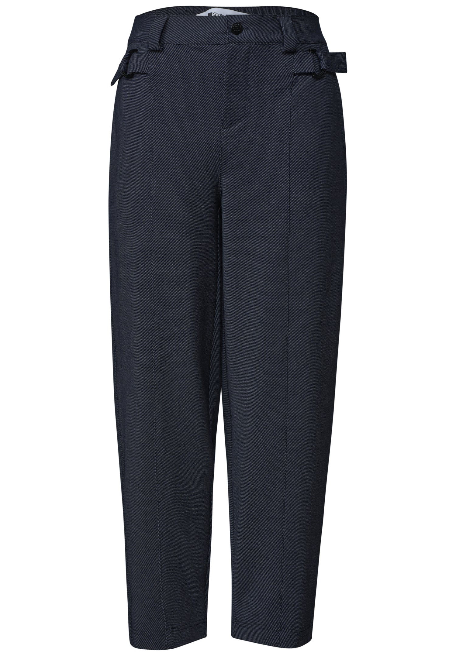 High Waist Barrel Leg Hose im Casual Fit