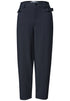High Waist Barrel Leg Hose im Casual Fit