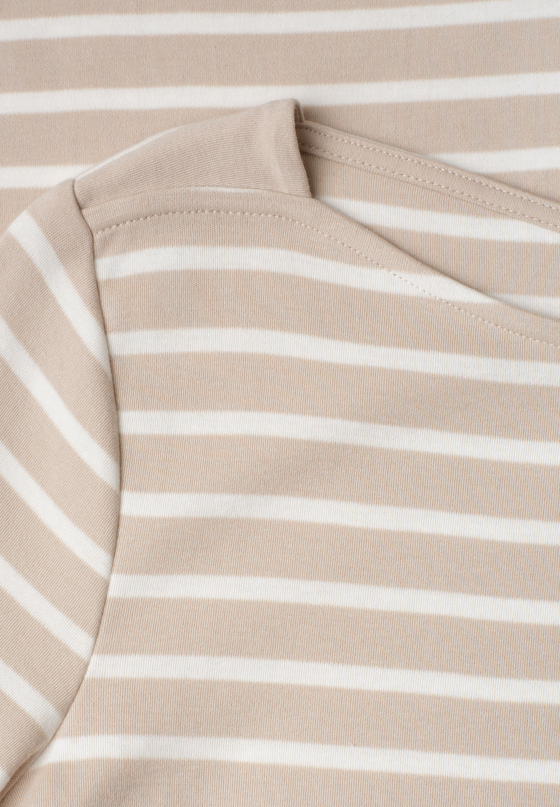 3/4-Arm Shirt mit U-Boot-Ausschnitt