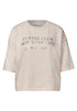 Kurzarm Sweatshirt mit Wording