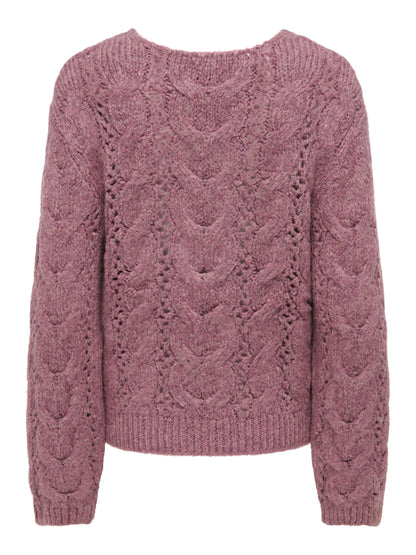 JDYDINEA KIA L/S STRUCTURE PULLOVER KNT