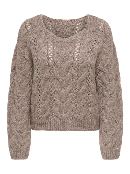 JDYDINEA KIA L/S STRUCTURE PULLOVER KNT