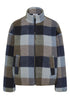 Blouson mit Stehkragen und Karomuster