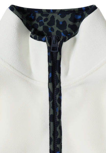 Fleece-Pullover mit Leo-Details