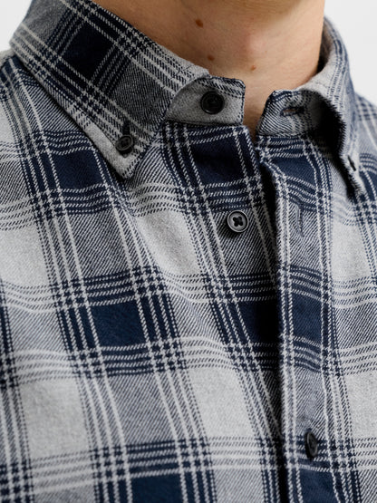 JPRBLUHARVEY CHECK L/S SHIRT SN