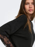 ONLTAHLIA L/S LACE TOP JRS