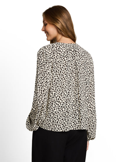 Bluse mit Muster