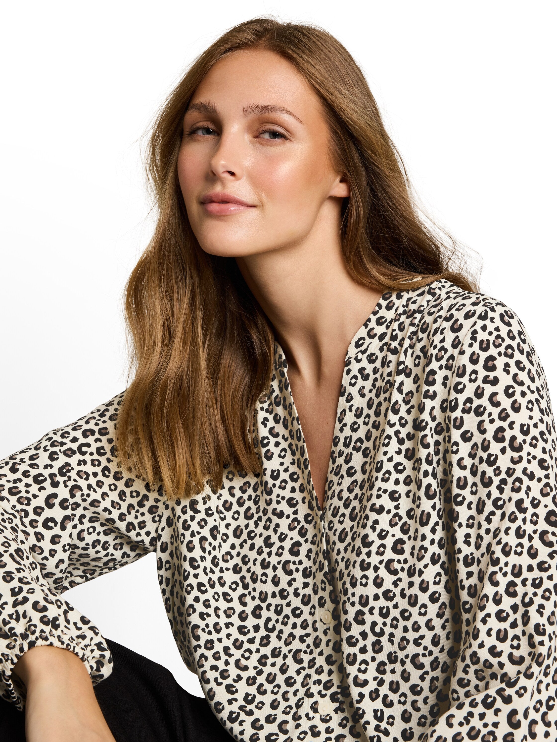 Bluse mit Muster