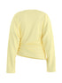 HDYURI LS DRAPED TOP