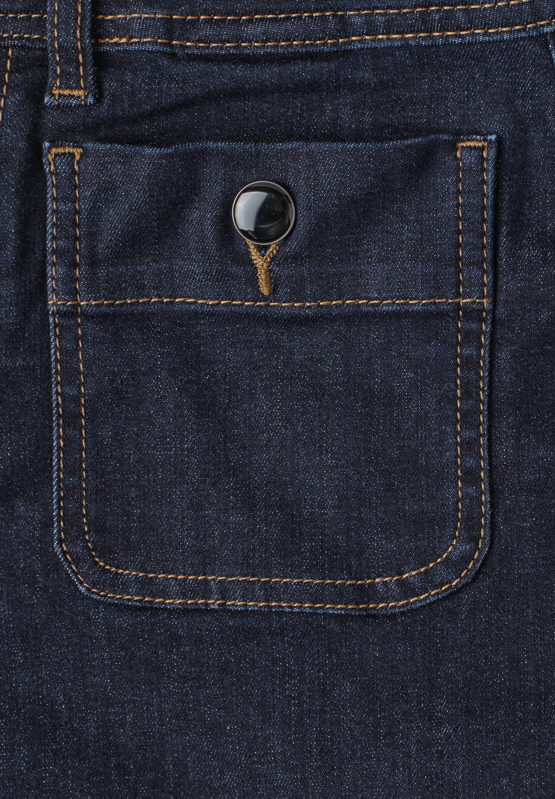 Mid Waist Straight Leg Jeans im Casual Fit