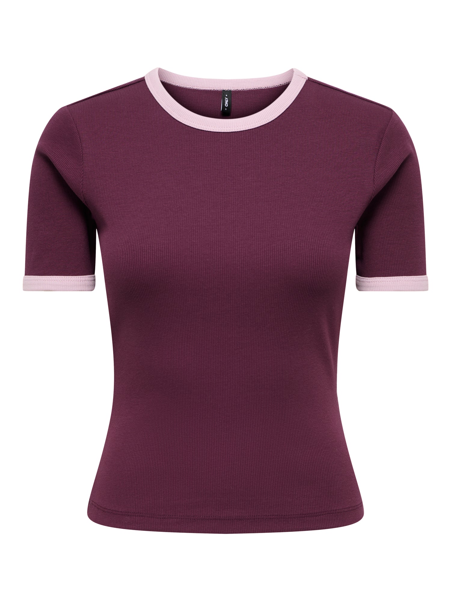 ONLVAL S/S CONTRAST TOP JRS