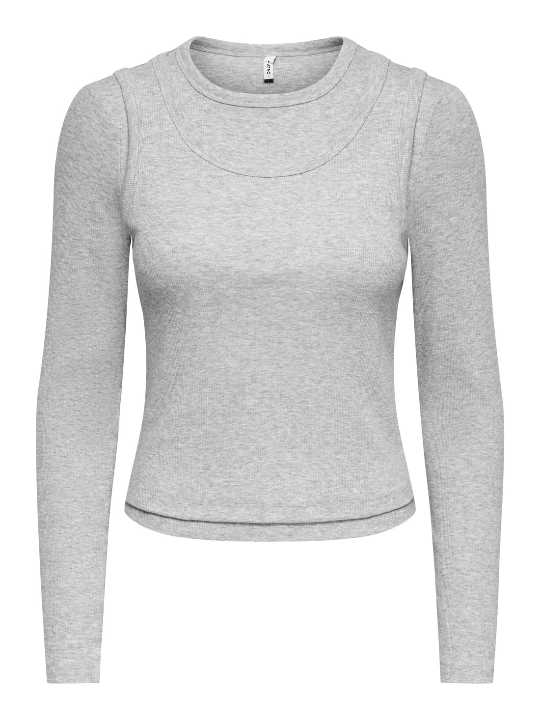 ONLJILLI  L/S O-NECK DOUBLE TOP JRS