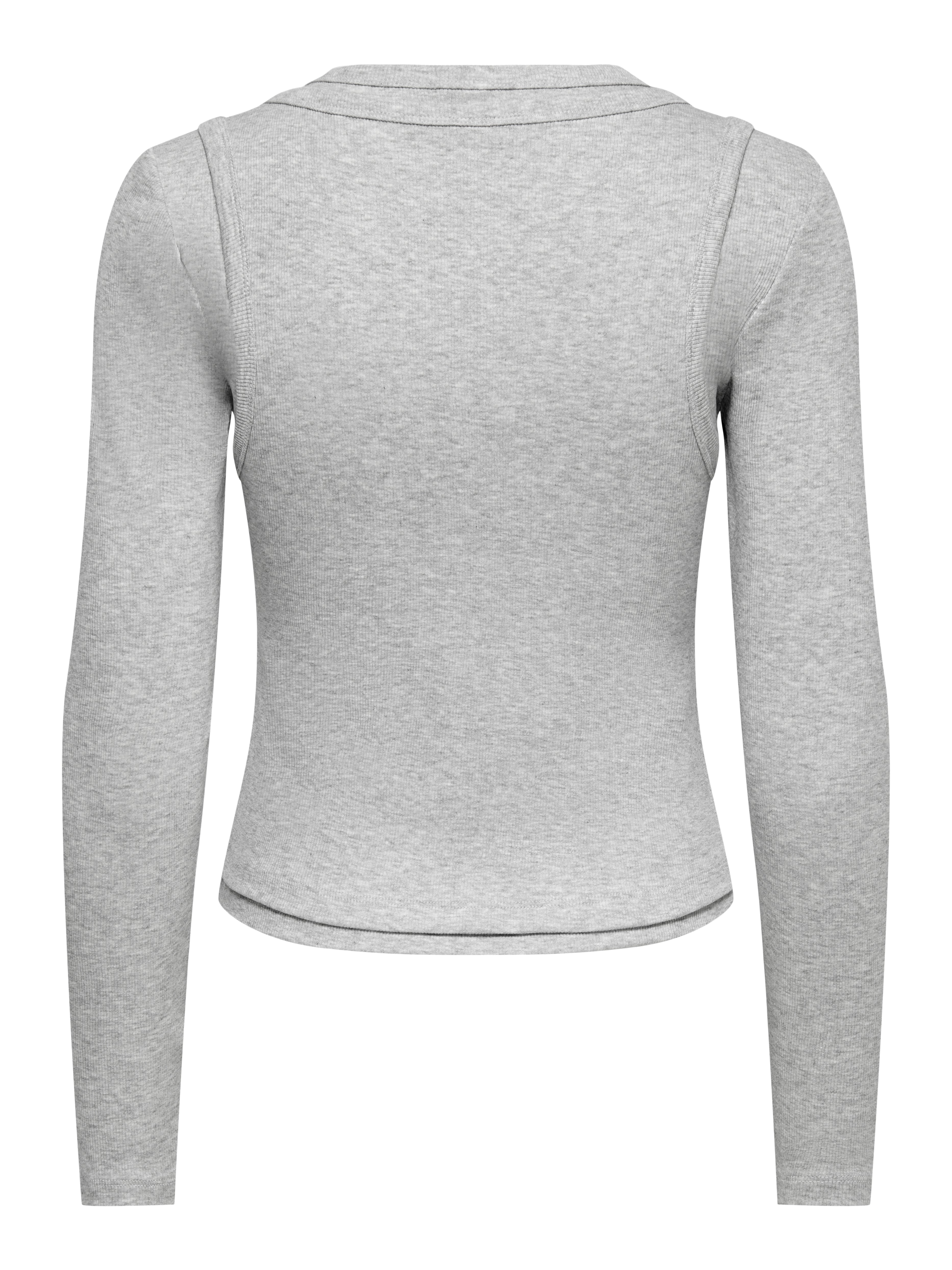 ONLJILLI  L/S O-NECK DOUBLE TOP JRS