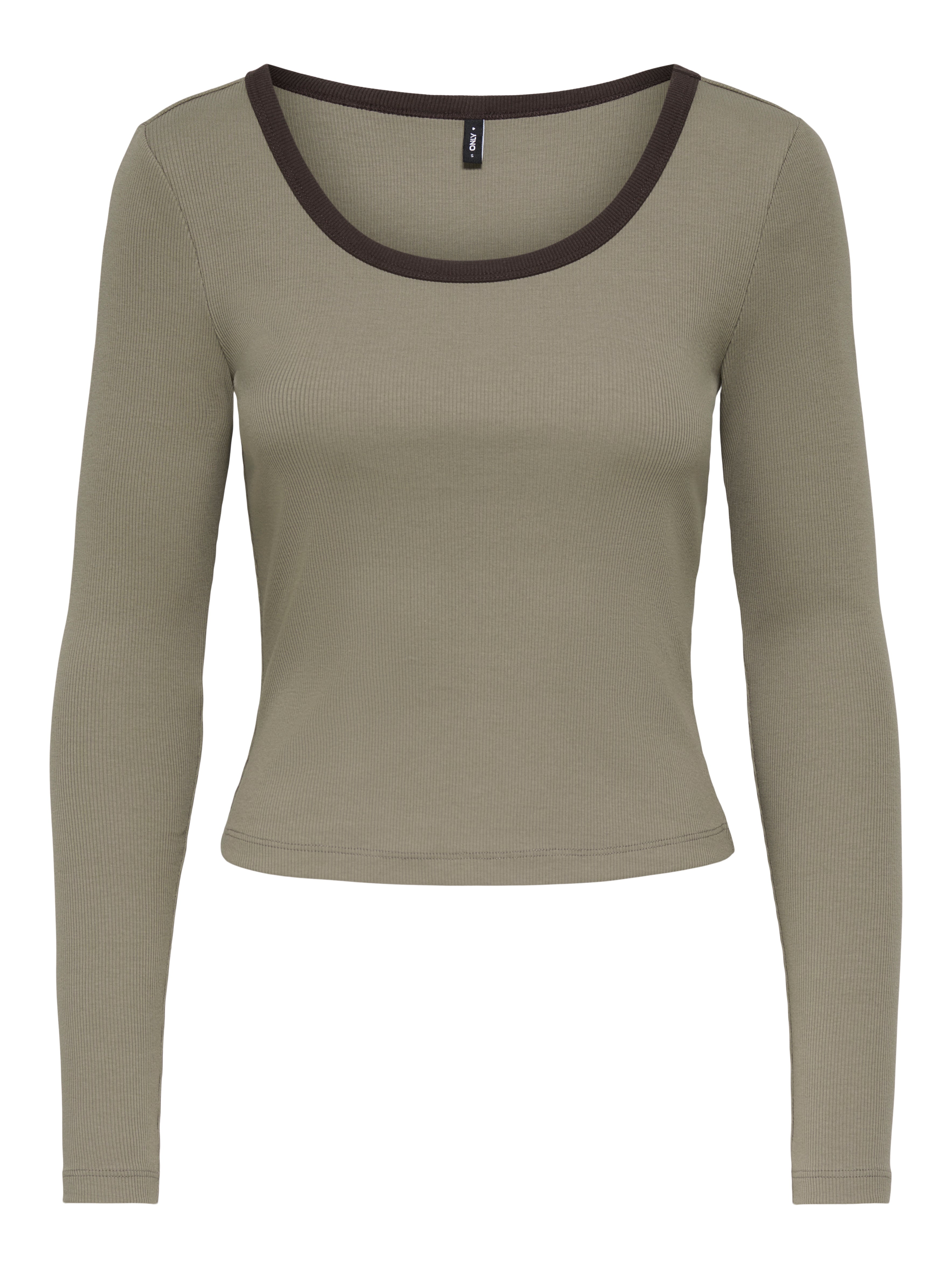 ONLVAL L/S CONTRAST TOP JRS