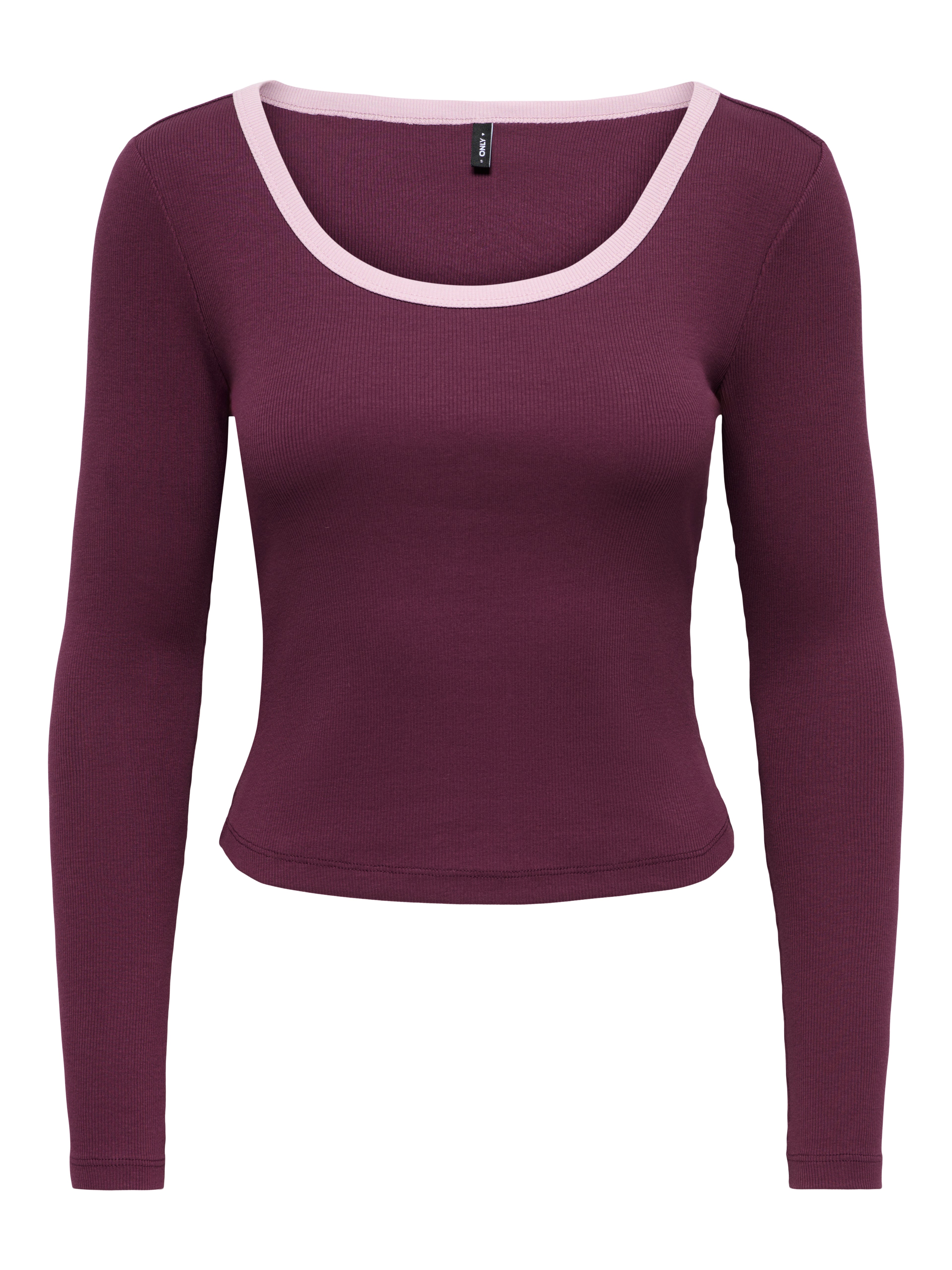 ONLVAL L/S CONTRAST TOP JRS