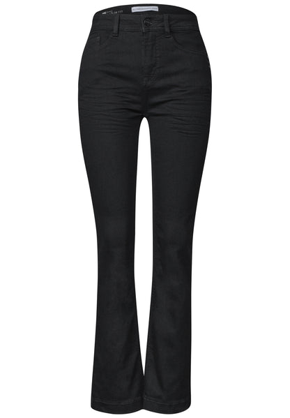 High Waist Bootcut Jeans im Slim Fit