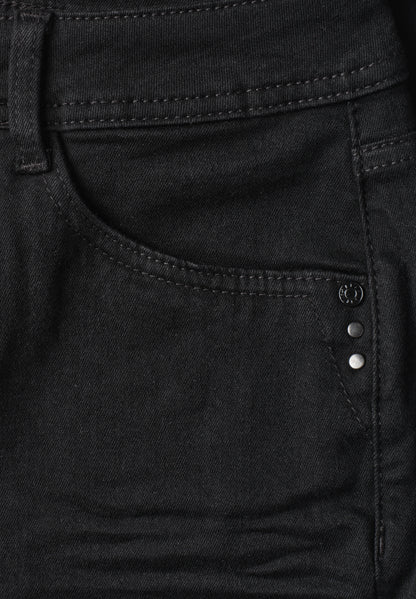High Waist Bootcut Jeans im Slim Fit