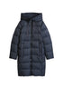 Puffer-Daunenmantel mit Kapuze regular