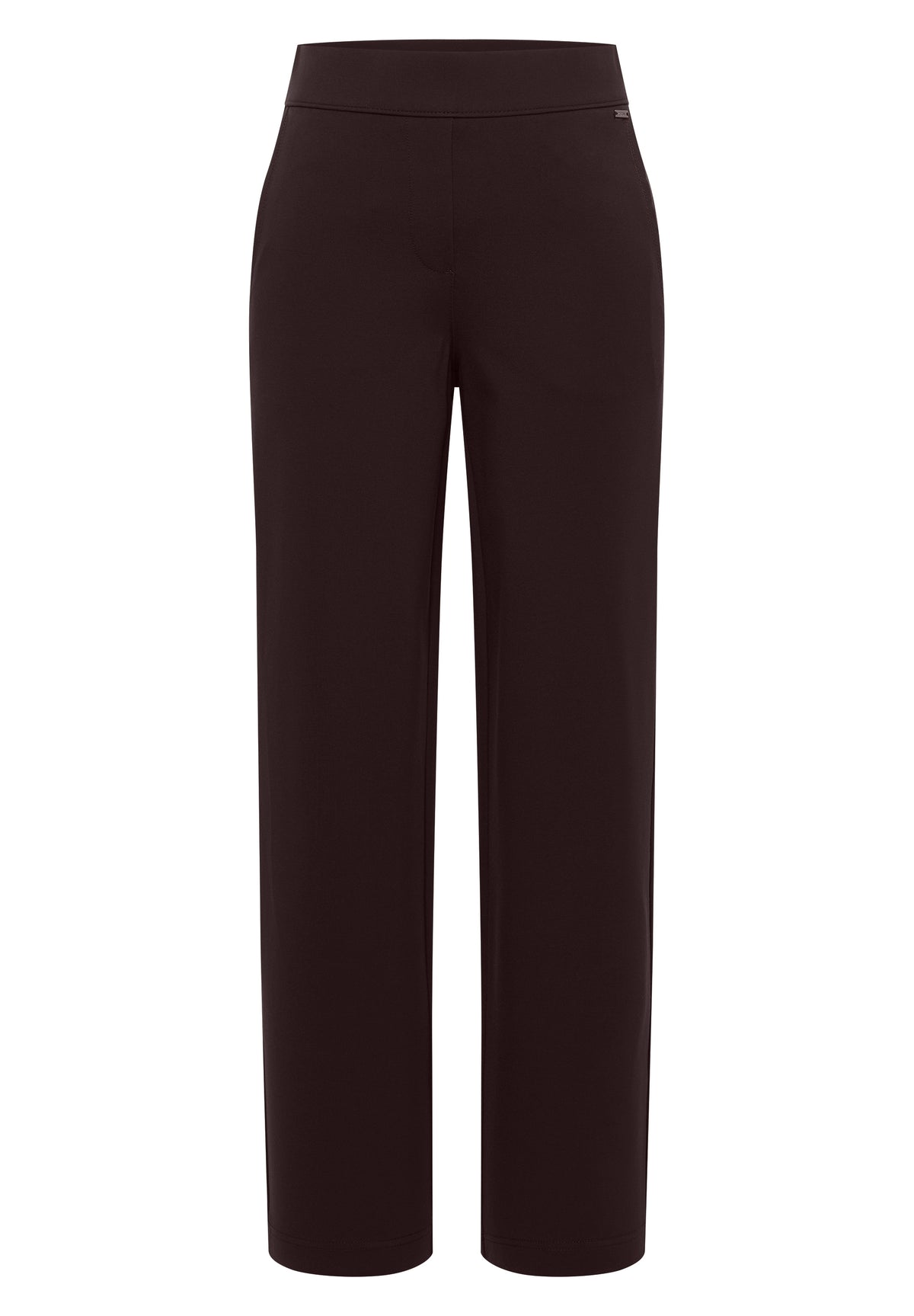 High Waist Straight Leg Hose im Loose Fit