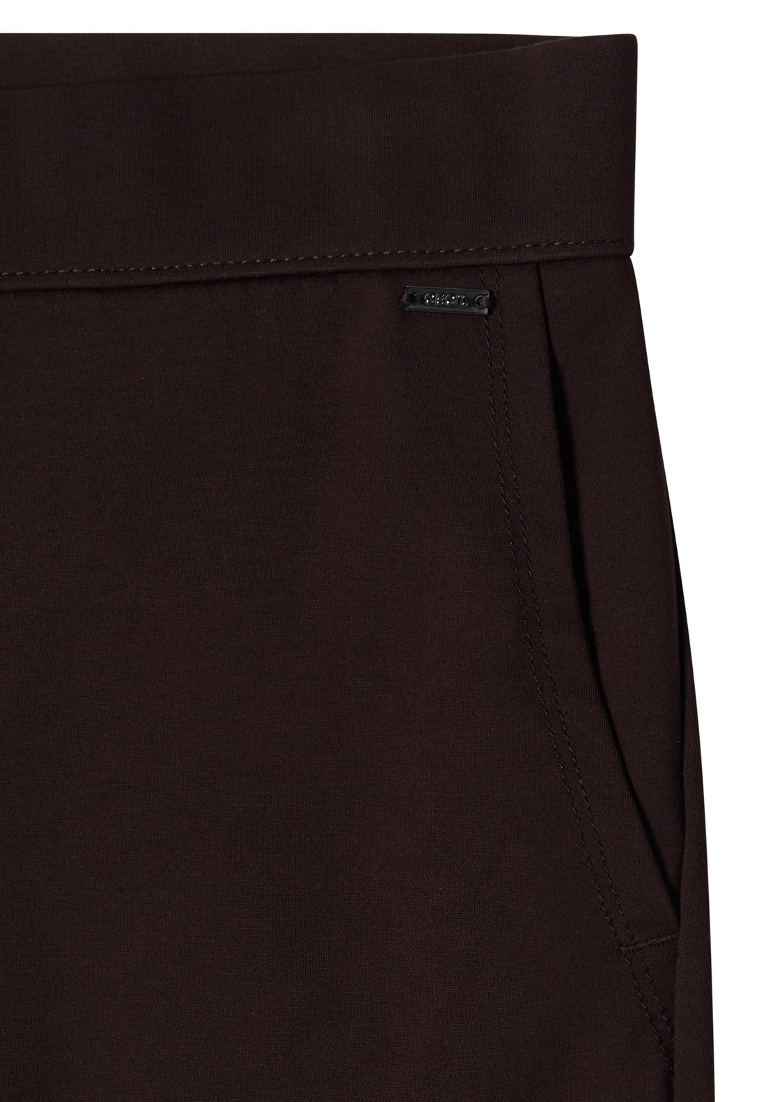 High Waist Straight Leg Hose im Loose Fit