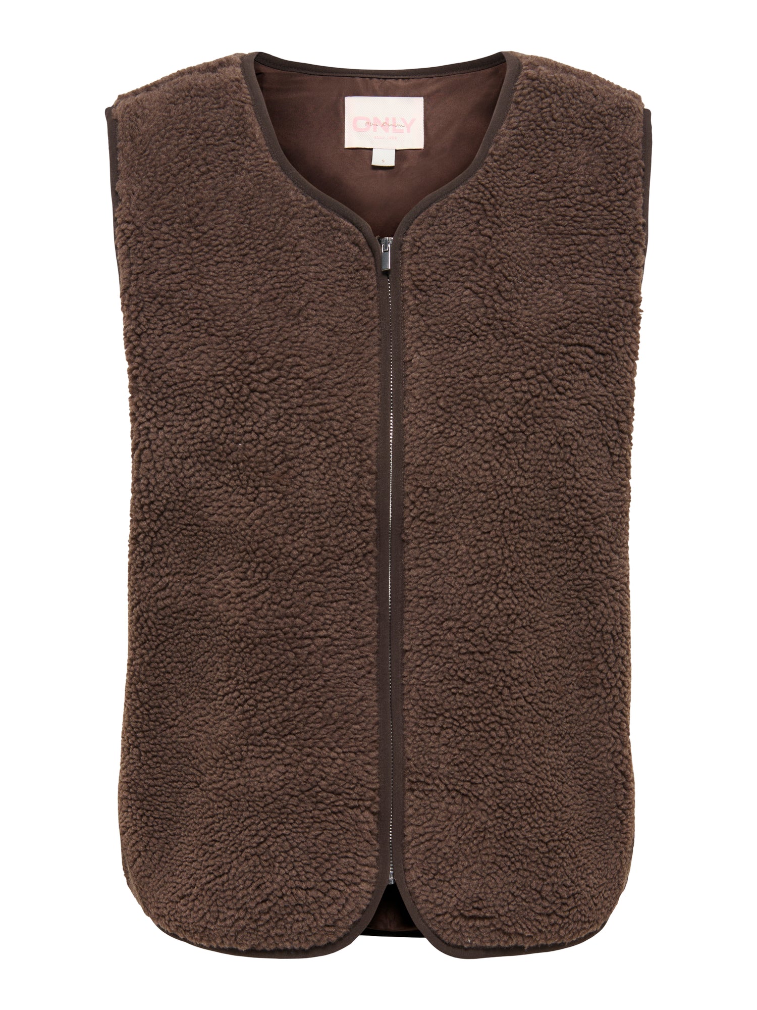 ONLBABY TEDDY ZIP VEST PNT