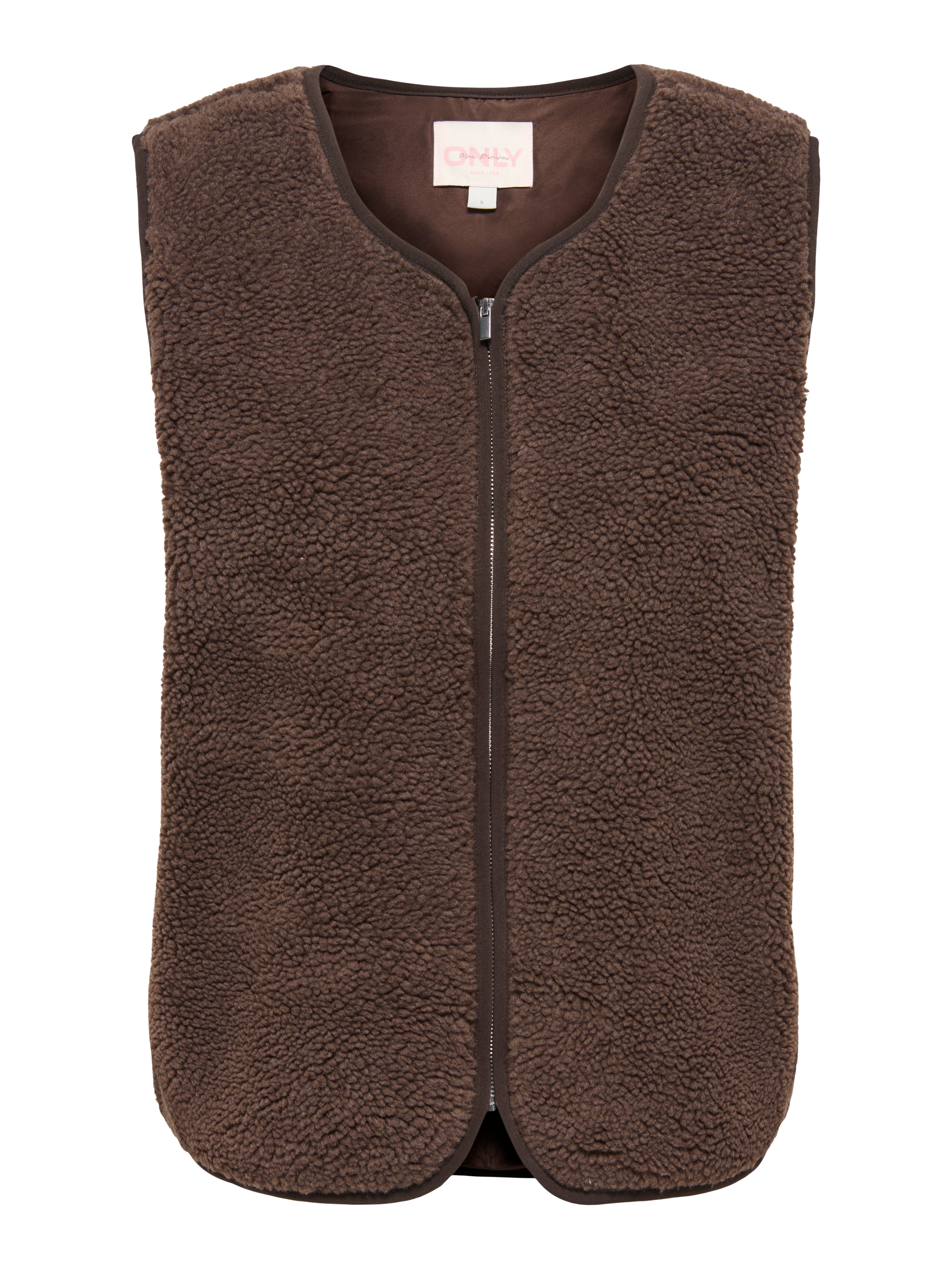 ONLBABY TEDDY ZIP VEST PNT
