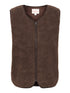 ONLBABY TEDDY ZIP VEST PNT