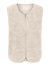 ONLBABY TEDDY ZIP VEST PNT