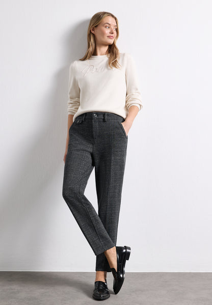 Mid Waist Chino im Casual Fit