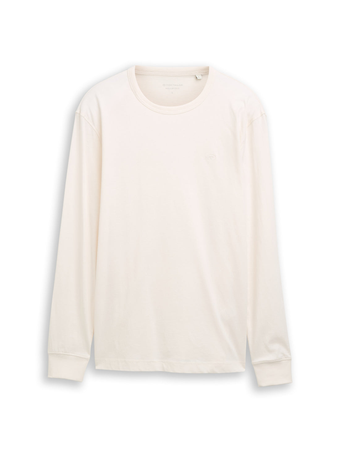 Basic Langarmshirt aus Baumwolle