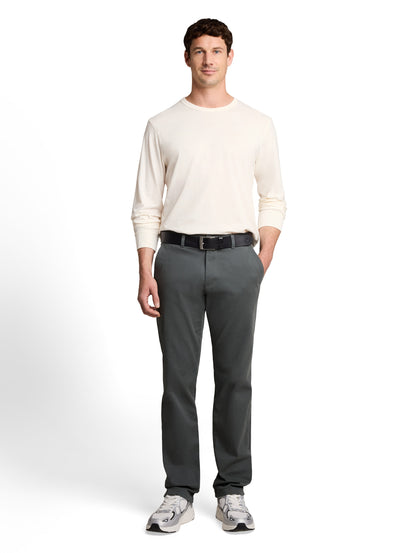 Basic Langarmshirt aus Baumwolle