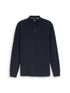 Langarm Piqué Poloshirt