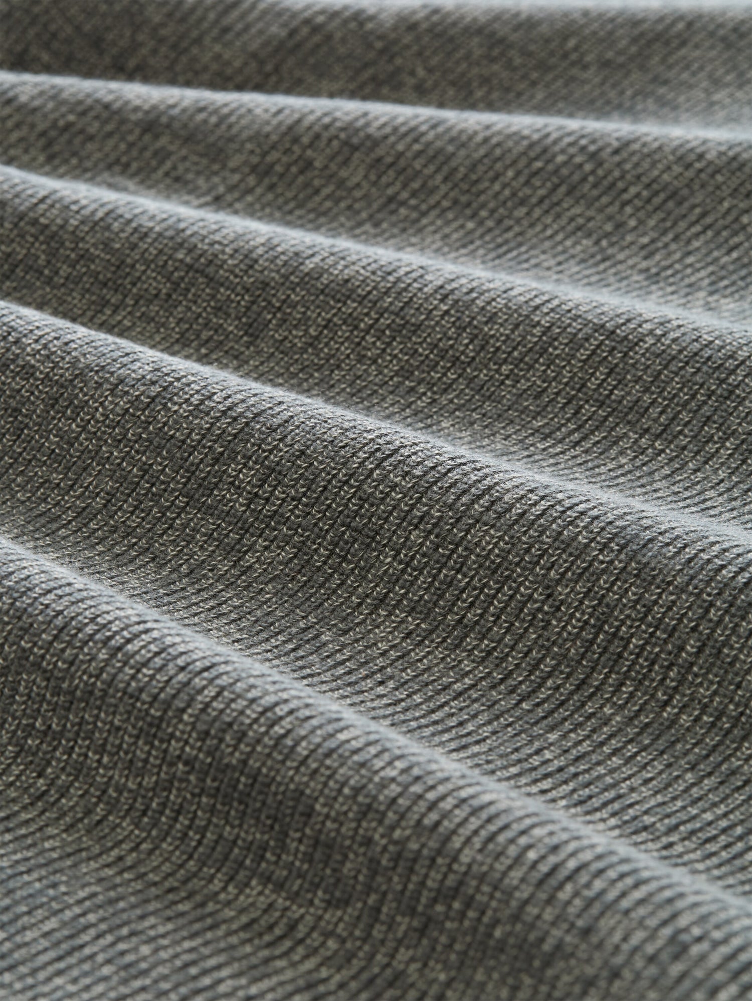 Strickpullover in Melange-Optik