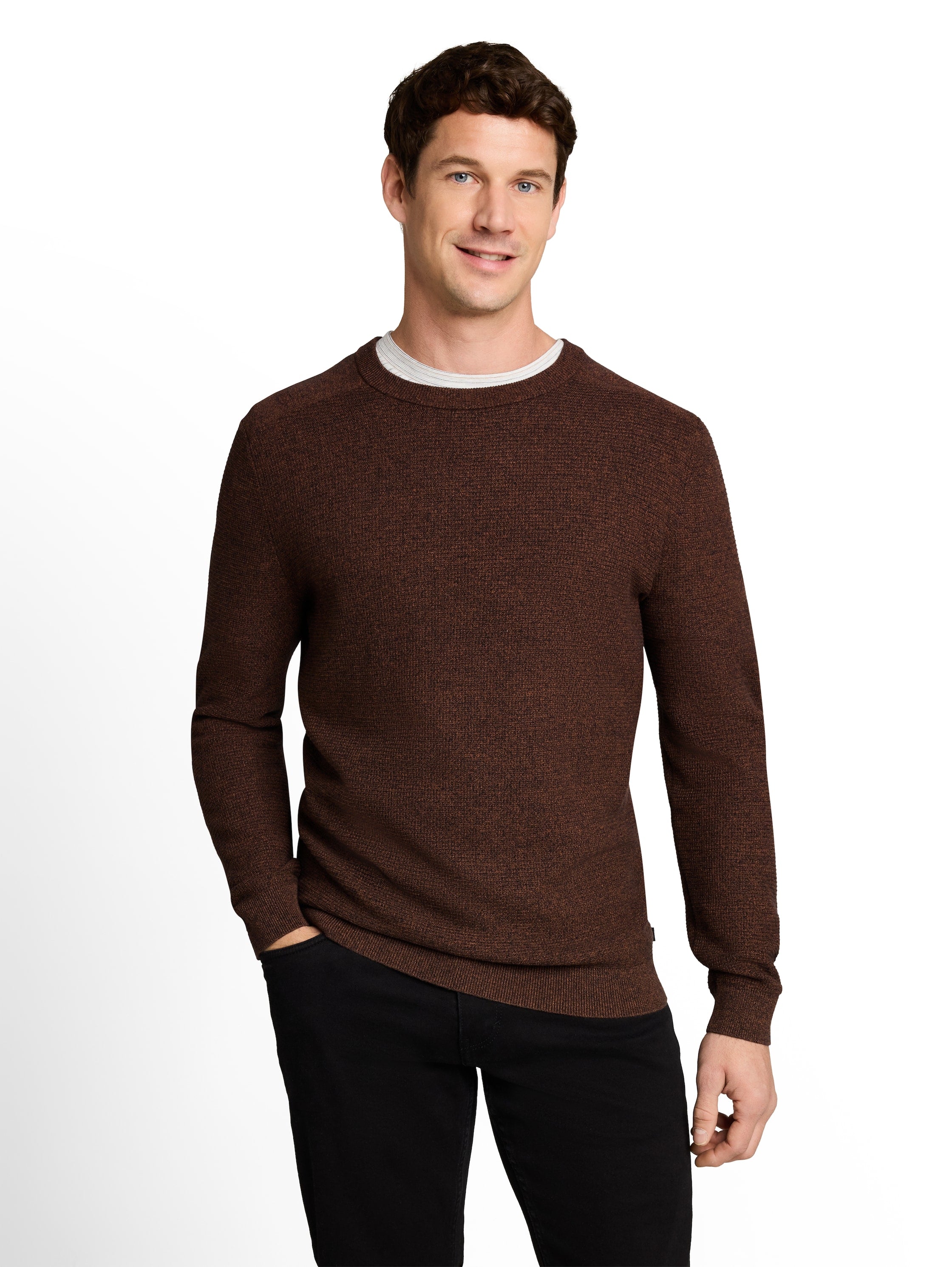 Strickpullover aus Baumwolle