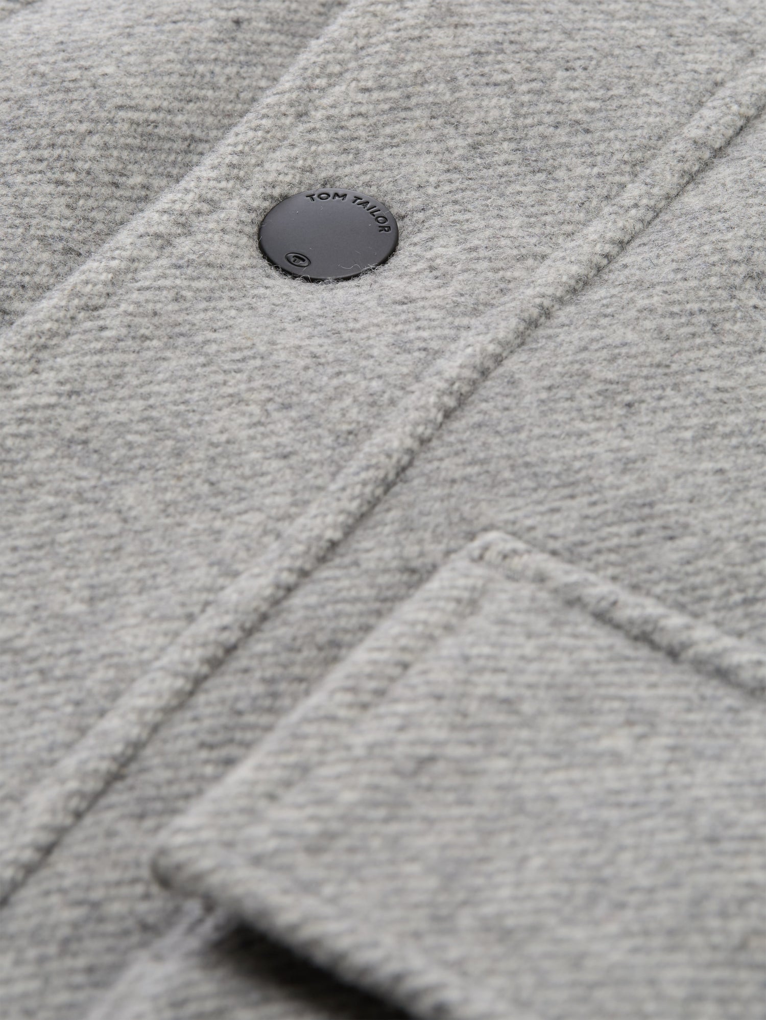2-in-1 Wolljacke mit abnehmbarem Einsatz