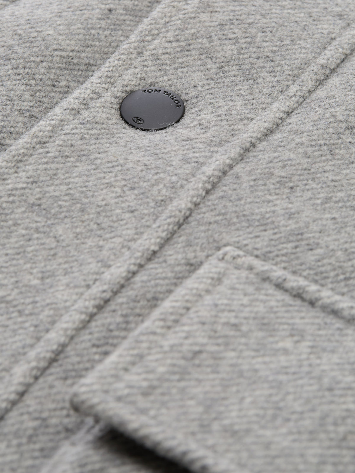 2-in-1 Wolljacke mit abnehmbarem Einsatz
